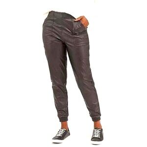 SPANX Faux Leather Jogging Pants